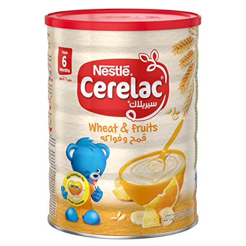 Nestle Cerelac Infant Cereal Wheat & Fruits Tin 1kg,0.00