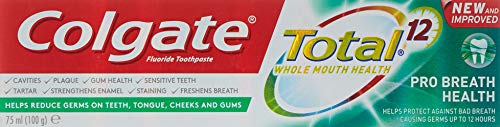 Colgate Total 12 Pro Breath Health Toothpaste, 75ml,0.00