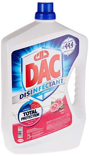 DAC Liquid Disinfectant, Rose - 3 Liters,0.00