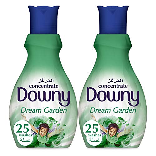 Downy Concentrate Fabric Softener Dream Garden 1 Litre, Pack of 2,0.00
