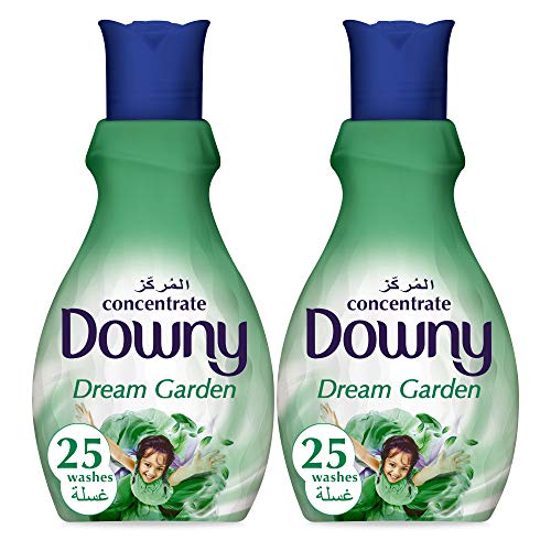 Downy Concentrate Fabric Softener Dream Garden 1 Litre, Pack of 2,0.00