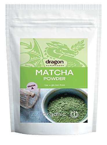 Dragon Super Foods Superfoods Matcha Powder Grade A 100g,