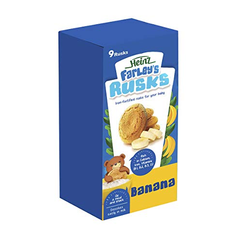 Heinz Farleys 150g Banana Rusks Milk Based, 0 to 6 Months