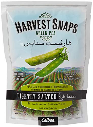 Harvest Snaps Green Pea Lighty Salted, 93 gm,0.00