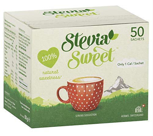 Hermesetas Stevia Sweet Sachets - 50 gm,0.00