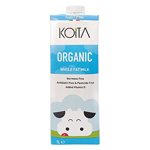 Koita Whole Liquid with Vitamin A and D3 Organic Milk - 1 Liter