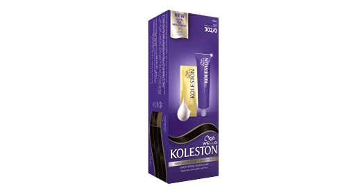 Wella Koleston Hair Color Creme 302/0 Black,0.00