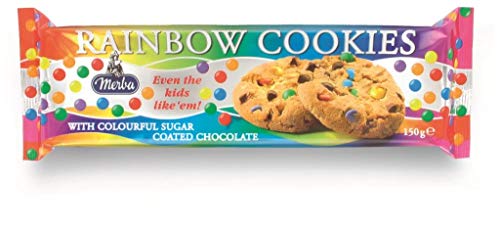 Merba Rainbow Cookies, 150g