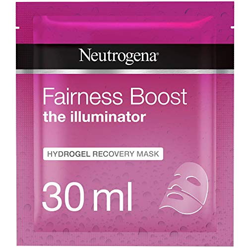 Neutrogena Face Mask Sheet, The Illuminator, Fairness Boost Hydrogel Recovery, 30ml