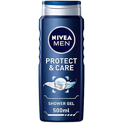 NIVEA MEN Protect & Care Shower Gel, Aloe Vera, Masculine Scent, 250ml,0.00