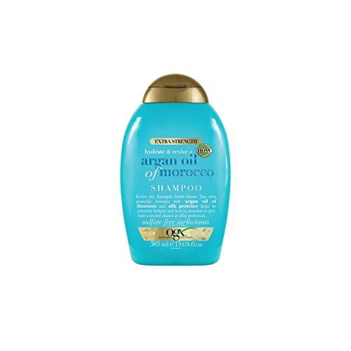 OGX, Shampoo, Extra Strength Hydrate & Revive+ Argan Oil of Morocco, 385ml