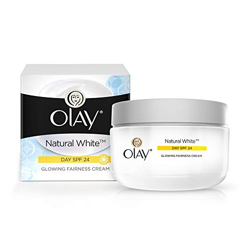 Olay Natural White Glowing Fairness Day Cream with SPF24 50 g,0.00