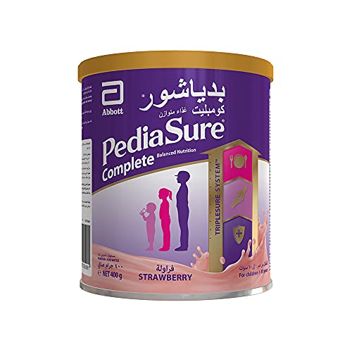 PediaSure Complete Triple Sure Strawberry, 400g,0.00