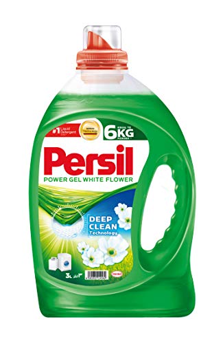 Persil Power Gel Liquid Laundry Detergent, White Flower - 3 Litres,0.00