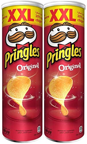 Pringles Original Flavored Chips 200 grams (Pack of 2 cans)