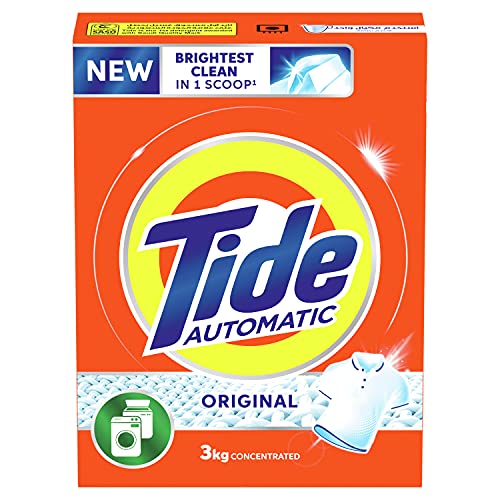 Tide Automatic Original Scent Detergent Powder - Front & Top load 3 Kg, Pack of 1