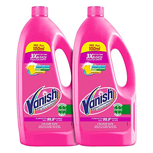 Vanish Stain Remover Liquid Pink, 2 x 900 ml,0.00