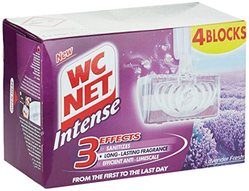 WC NET Toilet Blocks Intense, Lavender, 4 pieces,0.00