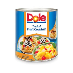 Dole Tropical fruit cocktail 3062g,0.00