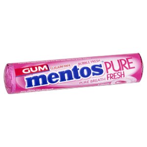 Mentos Pure Fresh Bubble Fresh 15.75g,0.00