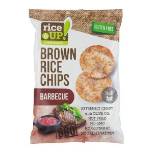 Rice Up! Barbecue Brown Rice Chips, 60g
