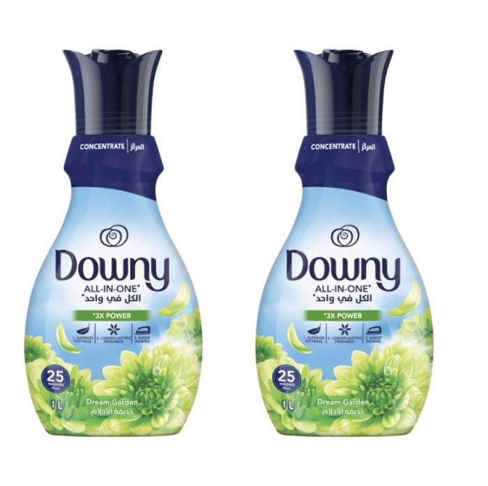 Downy Concentrate Fabric Softener Dream Garden 2 x 1L