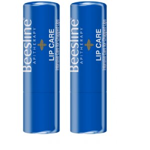 Beesline Shea Butter And Avocado Oil Lip Care Clear 4g Pack of 2
