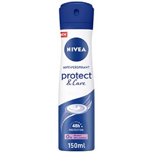 NIVEA Protect & Care, Antiperspirant for Women, No Ethyl Alcohol, Spray 150ml