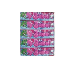 Big Babol Rasa Blueberry, 20 Stick Chewing Gum,22.5g,0.00