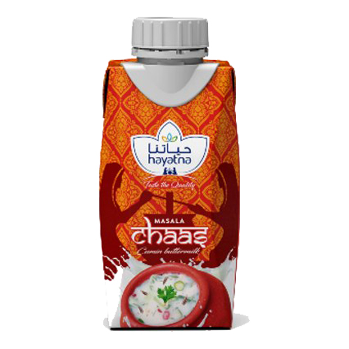 Hayatna Masala Chaas (Spiced Buttermilk) - 180 ml,0.00
