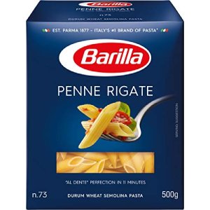 Barilla Penne Rigate N.73, 500gm(Pack of 1)