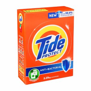 Tide Protect Anti-Bacterial Laundry Detergent, 2.25kg,0.00