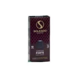 Soleado Caffe Espresso Forte Intensity-12, 10 Capsules,0.00