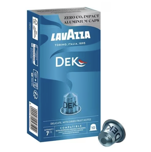 Lavazza Espresso Maestro Dek Coffee Capsules, 10 Capsules,0.00