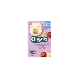 Organix Banana & Plum Organic Porridg, 200g