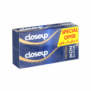 Closeup White Now Gold Toothpaste, 2 x 75ml ,0.00