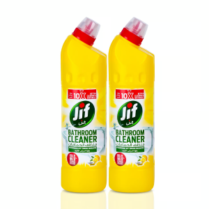 Jif Bathroom Cleaner Lemon Breeze, 2 x 750ml