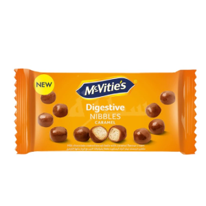 Mcvities Digestive Nibbles Caramel, 37g,0.00