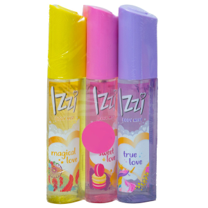 Izzi Body Mist Assorted, 3 x 100ml,0.00