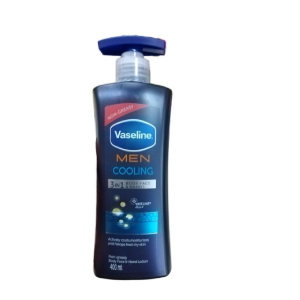 Vaseline Men Cooling Hydration 3 In 1 Body Lotion, 400ml,0.00