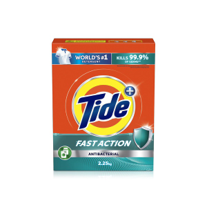 Tide Fast Action Antibacterial Automatic Washing Powder, 2.25kg 