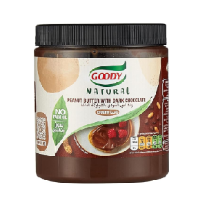 Goody Natural Creamy Peanut Butter with Dark Chocolate, 453g,0.00