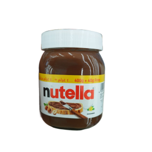 Nutella Hazelnut Chocolate Breakfast Spread, 400g + 40g Extra,0.00