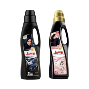 Persil Abaya Liquid Black 1 Litre + 2in1 Rose 900ml,0.00