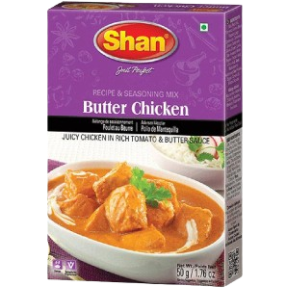 Shan Butter Chicken Masala Mix, 50g,0.00