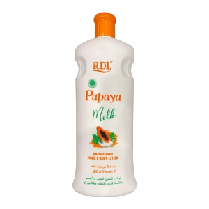 RDL Papaya Extract Milk Brightening Hand & Body Lotion, 600 ml