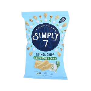 Simply 7 Quinoa Chips Sour Cream & Onion, 79g