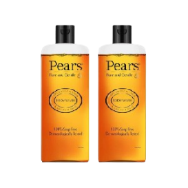 Pears Pure & Gentle Body Wash, 2 x 250 ml