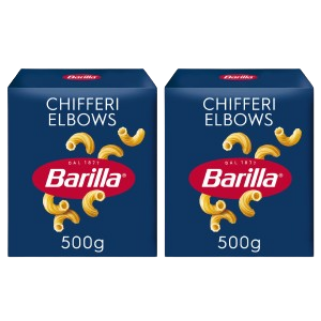 Barilla Chifferi, 2 x 500g