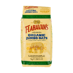 Flahavans Organic Jumbo Oats, 1Kg